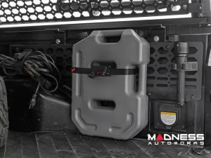 Fluid Container - Flat - Mountable - Rough Country - Gray - 10L